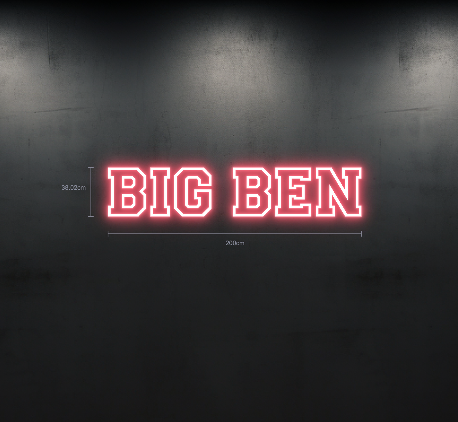 Big Ben - Néon LED