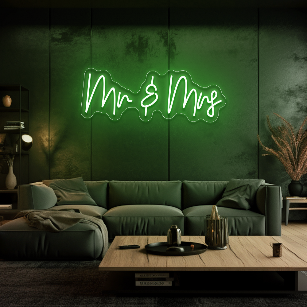 Mr & Mrs - Néon LED